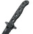 CRKT M16 Special Forces - Tanto - Partial Serration - Black Handle (M16-10KSF)