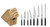 Shun Classic 9pc Chef's Choice Block Set (DMS0934)