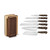 Wusthof Crafter 7-pc Block Set (1090870602) knives with block