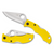 Spyderco Ladybug 3 Salt Yellow FRN Plain Edge