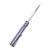 CIVIVI Elementum Purple G10 - open above