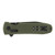 SOG Pentagon XR OD Green - closed pocket clip