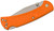 Buck 112 Slim Select Blaze Orange - closed scales