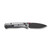 Benchmade Bugout M390 Grey and Black (535BK-4) open clipside