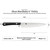 Shun Narukami Utility Knife 6" (VSC0701) dimensions