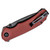  CIVIVI Brazen Burgundy G10 (C2023B)- closed pocket clip