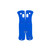 Flytanium Benchmade Mini Bugout Blue G10 Scales (FLY-692)
