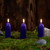 UCO Gear 9 Hour Citronella Candles 3Pc (L-CAN3PK-C) lit