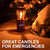 UCO Gear 9 Hour Citronella Candles 3Pc (L-CAN3PK-C) emergency candle