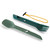 UCO Gear Switch Spork Utensil Set With Tether Green (F-SP-SWITCH-CAMPGREEN) components
