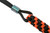 WE Paracord Lanyard With Titanium Bead Orange + Black (A-01C) beads
