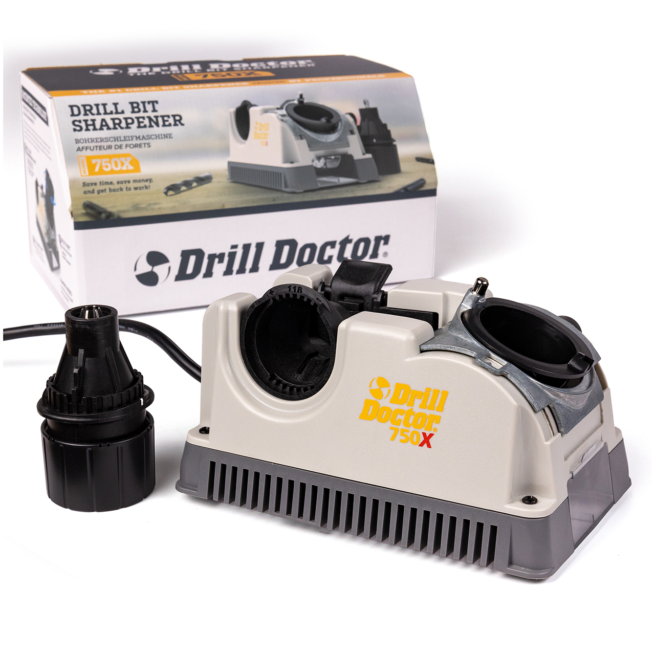 Drill Doctor 750X Drill Bit Sharpener - DD750X | House of Knives Drill Doctor 750X Drill Bit Sharpener - DD750X | House of Knives