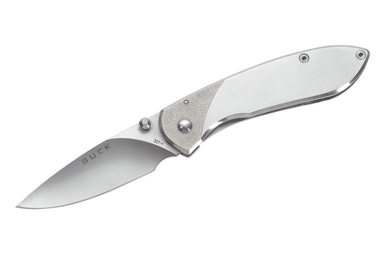 Buck 327 Nobleman Stainless Steel - 0327SSS-5834 | House of Knives 