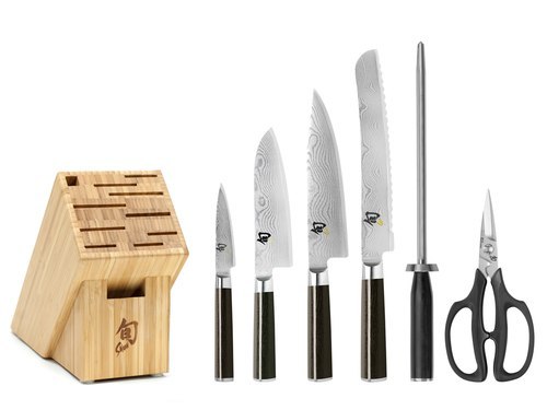 Shun Classic 6-piece Slim Knife Block Set