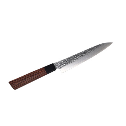 Seki Kanetsugu Heptagon-Wood Utility Knife 6