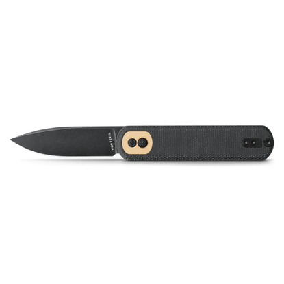 Vosteed Corgi Black Stonewashed Micarta Black (A0706;CG29VPMK)