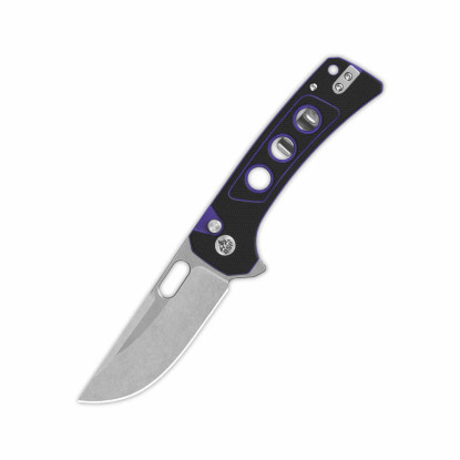 QSP Unicorn Stonewashed G10 Black/Purple (QS156-B1)