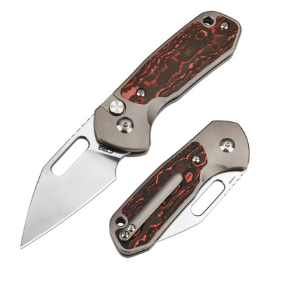 CJRB Limited Edition Mini Pyrite Titanium & Mars Valley FatCarbon (J1933T-FCMV)