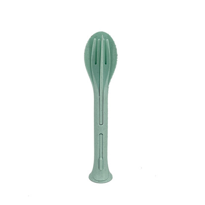 Kussi Wheat Straw Sporks Green (SWSSGN)