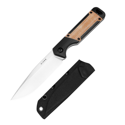 Kizer Militaw G10/Micarta Brown/Green (1067A2)