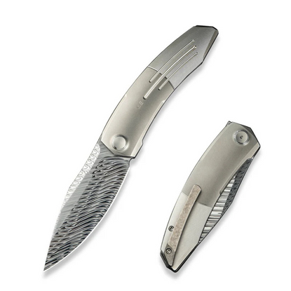 WE Sine Wave Ti Polished Bead Blasted/Satin (WE23069B-DS1)