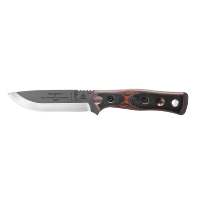 TOPS Knives Fieldcraft by Brothers of Bushcraft SS G10 Red/Black (BROS-154-RB)