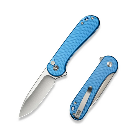 CIVIVI Button Lock Elementum II Aluminum Blue (C18062PD-2)