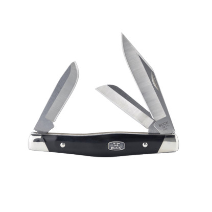 Buck Stockman Black/Nickel Silver (0301BKS1-B/14104)