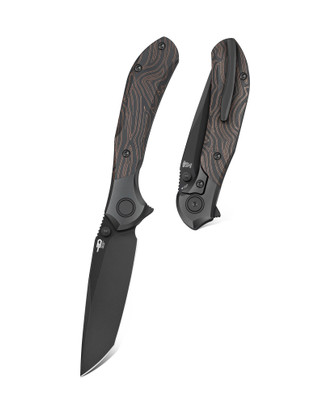 Bestech Constellation Titanium Black with G10 Inlay (BT2501B)