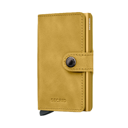 Secrid Miniwallet Vintage Yellow (MV-Yellow)