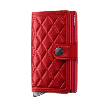 Secrid Miniwallet Emboss Diamond Red (MEd-Red)