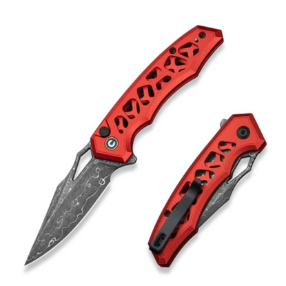 CIVIVI Anaaki Skeletonized Aluminum Red (C24039-DS1)