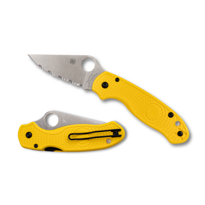 Spyderco Para 3 Lightweight Salt SpyderEdge (C223SYL)