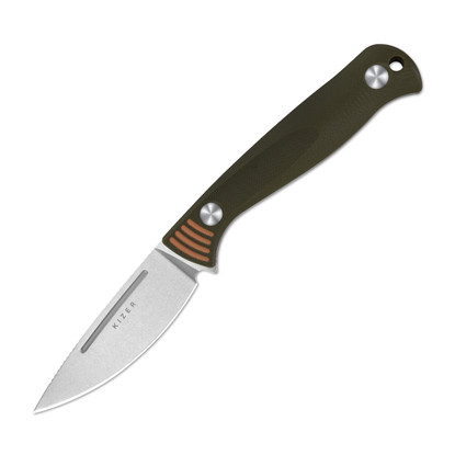 Kizer Evenki 1 G10 Orange/Green (1097A1)