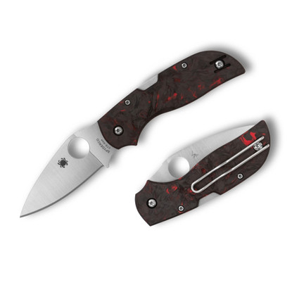 Spyderco Reveal 18 Chaparral Fatcarbon Carbon Fiber Red (C152CFRDP)