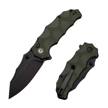 CIVIVI Natterjack Milled G10 OD Green (C24028-1)