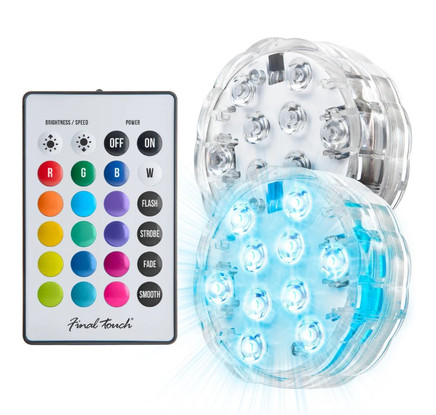 Final Touch Ice Bucket & Cooler LED Lights Set 2pc (IB-LED-02)