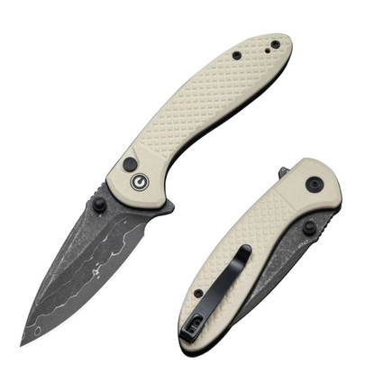 CIVIVI Faeger Milled G10 Ivory (C24031-DS1)