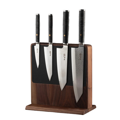 Hazaki Magnetic Block Leather Walnut (HAZ51-MAGBLOCK-WAL)