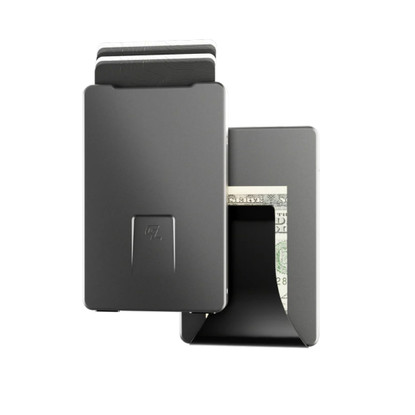Groove Life Wallet Money Clip Gun Metal (WLT3-102)