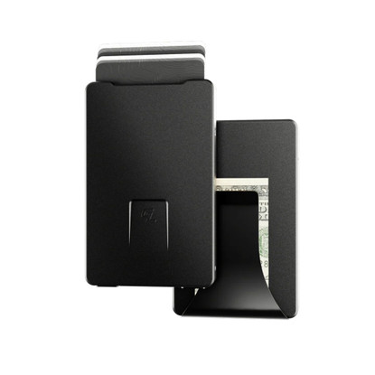 Groove Life Wallet Money Clip Mid Black (WLT3-101)