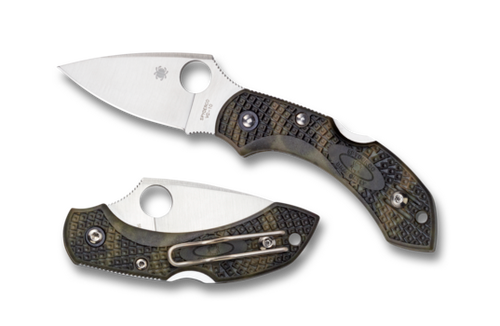 Spyderco Dragonfly 2 Green FRN Zome (C28ZFPGR2)