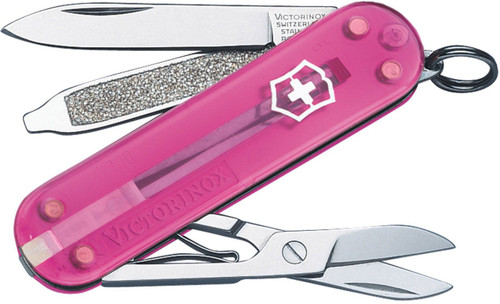 Victorinox Swiss Army Classic SD Translucent Pink - 0.6223.T5R-X4