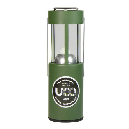 UCO Gear Original Candle Lantern Aluminum Green (L-C-STD-GREEN)