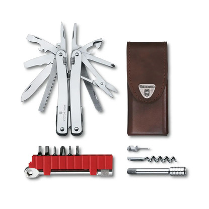 Victorinox Swiss Tool Spirit X Plus Ratchet Leather Pouch (3.0236.L)