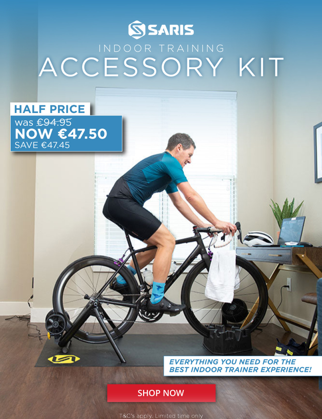 Saris indoor training accessory kit special offer - Eurocycles Ireland