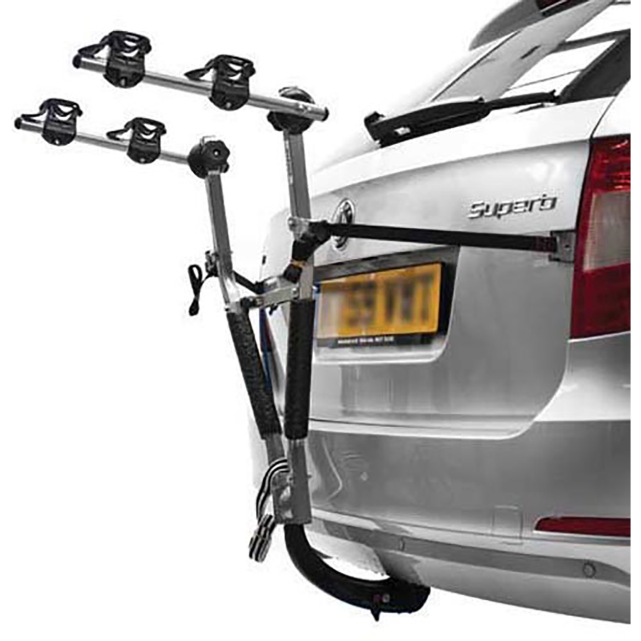 rear mounted bike rack