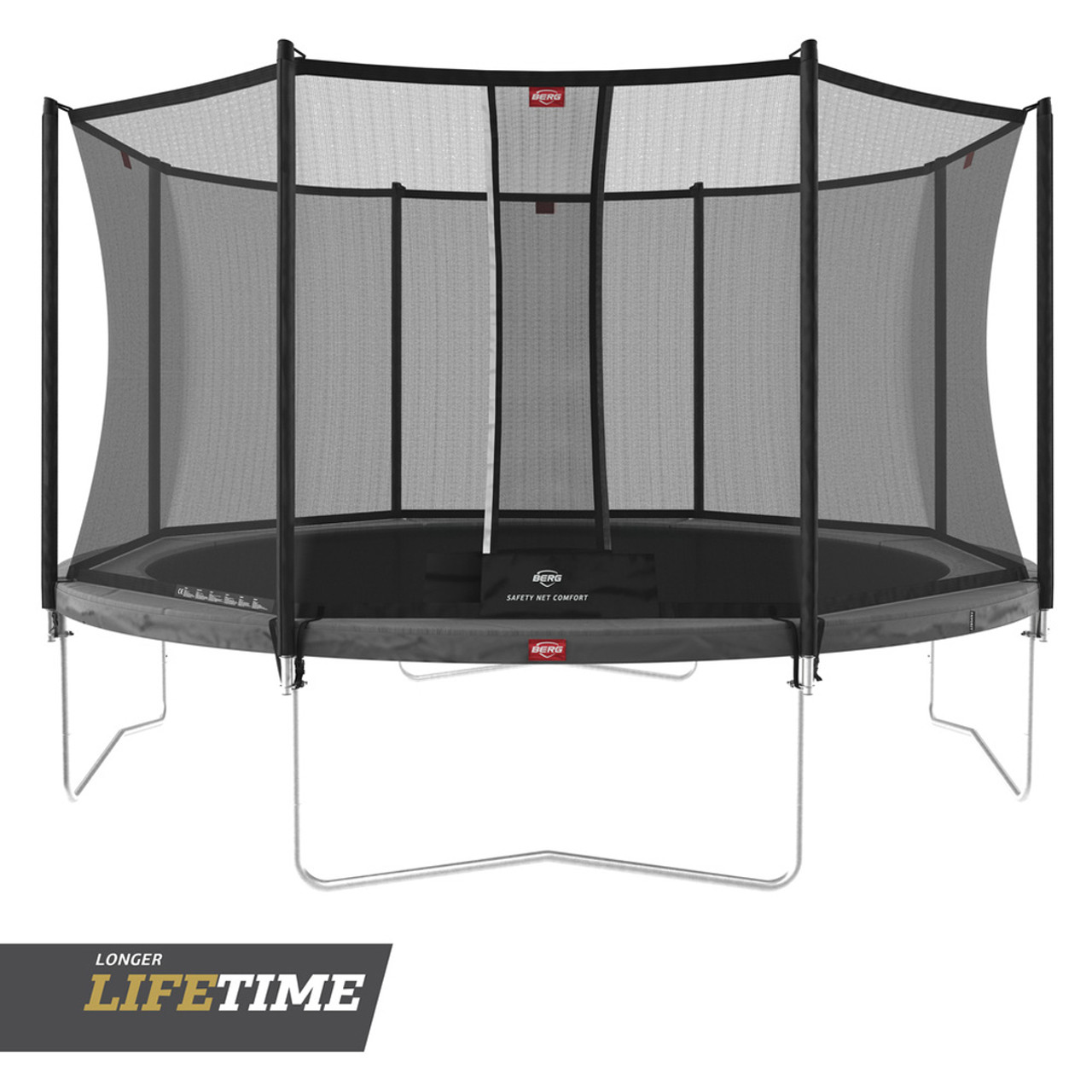 Berg Favorit Regular 430cm + Safety Comfort Trampoline (14ft) Eurocycles