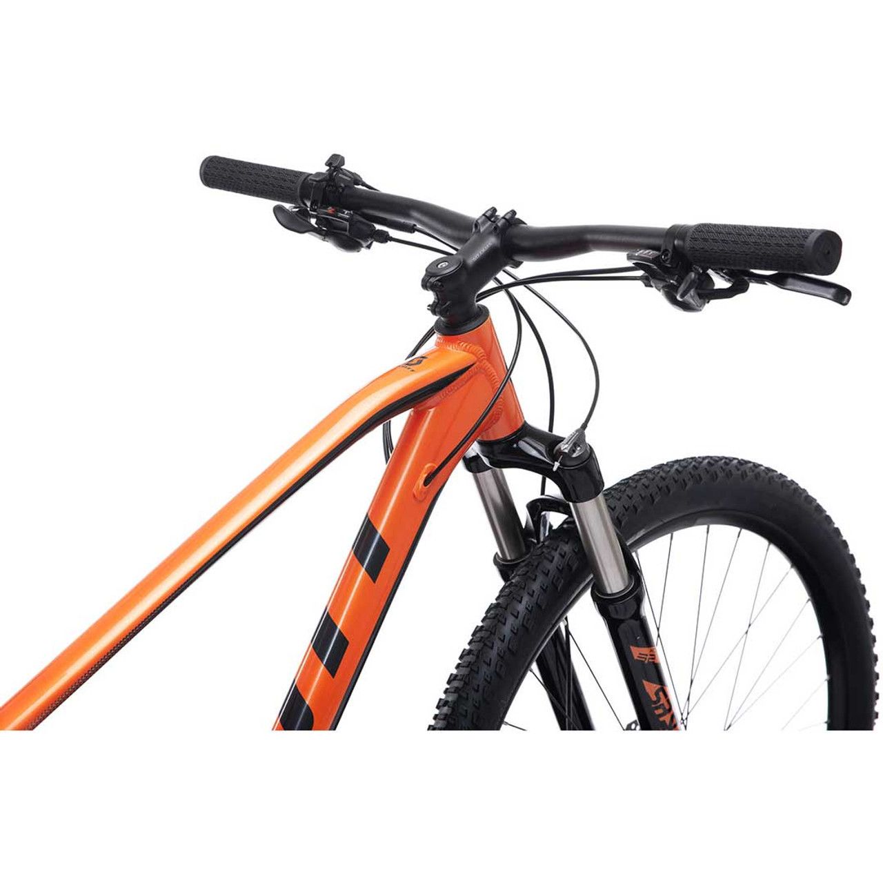 orange scott mountain bike