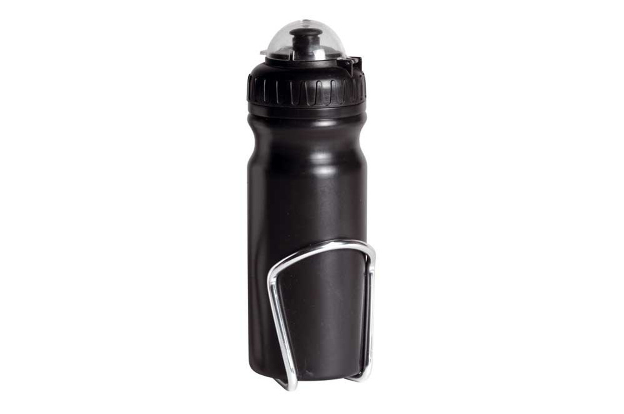 silver water bottle cage